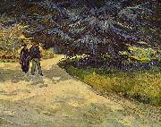 Vincent Van Gogh Park von Arles Spain oil painting artist